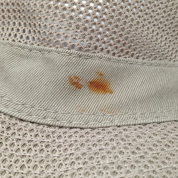 Duluth Trading Bucket Hat Size LARGE Boonie Sun Vented Chin Strap Hike Hunt Fish - Picture 4 of 9